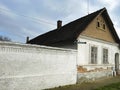 Old timeworn rustic house, typical architectural style for 19th century architecture in Vojvodina