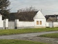 Old timeworn rustic house, typical architectural style for 19th century architecture in Vojvodina