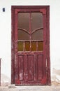 Old Timeworn Shabby Wooden Door