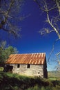 Old tin roofed barn Royalty Free Stock Photo