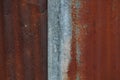 The old tinplate has an image for the background, selectable focus, blank copy space, blank space.