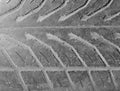 Old tire tread as background Royalty Free Stock Photo