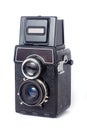 Old TLR camera Royalty Free Stock Photo