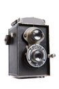 Old TLR camera Royalty Free Stock Photo