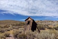 Old toilet in Bodie State Historic Park, Bridgeport, California, USA