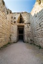 Old Tomb of Mycenae Royalty Free Stock Photo