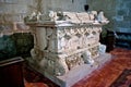 Old tomb of a nobleman of the Middle Ages