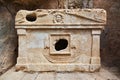 Old tomb at Olympos in Turkey Royalty Free Stock Photo