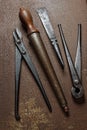 Old Tools, Goldsmith`s Handmaid Tools studio shot