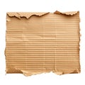 Old torn carboard paper. Royalty Free Stock Photo