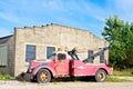 Old Tow Truck Royalty Free Stock Photo