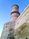 Old Tower at the Fort Saint-Jean Marseille, Provence-Alpes-CÃÂ´te d`Azur, France Royalty Free Stock Photo