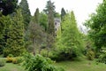 Old tower in the garden