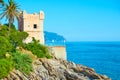 Old tower in Genova Nervi