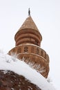 Old tower of Ishak Pasha Palace, Eastern Turkey Royalty Free Stock Photo