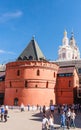 Old Tower Kitai-Gorod wall at Theater Square