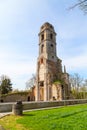 Old tower at Pairi Daiza, Belgium Royalty Free Stock Photo