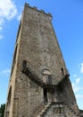 Old Tower of saint NICCOLO in Florence city in Italy in Europe