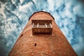 Old tower of the Turaida castle. Sigulda, Latvia Royalty Free Stock Photo