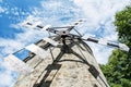 Old tower windmill in Holic, Slovakia, architectural theme