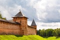 Old towers of Novgorod Kremlin, Russia Royalty Free Stock Photo