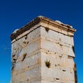 old towert and marble brick in europe athens acropolis and sky Royalty Free Stock Photo