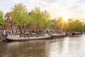 Old town of Amsterdam Royalty Free Stock Photo