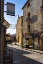 Old town of Argeles sur Mer France, a popular resort town on Mediterranean sea Royalty Free Stock Photo