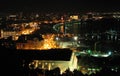 The Old Town of Baku Azerbaijan at Night