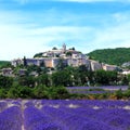 The old town of banon,france Royalty Free Stock Photo