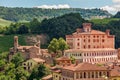 Old town of Barolo. Royalty Free Stock Photo