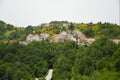 The old town of Belmonte del Sannio, Italy.