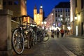 Old town bicycles Royalty Free Stock Photo