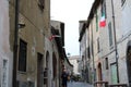 View of old town near rome italy