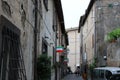 View of old town near rome italy