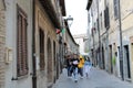 View of old town near rome italy