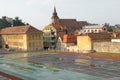 The old town Brasov (Kronstadt), in Transilvania. Royalty Free Stock Photo