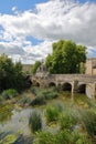 The Old Town Bridge on the river Avon in Bradford on Avon, UK Royalty Free Stock Photo