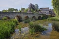 The Old Town Bridge on the river Avon in Bradford on Avon, UK Royalty Free Stock Photo