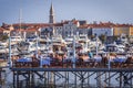 Old town of Budva in Montenegro