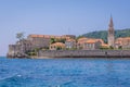 Old Town of Budva in Montenegro Royalty Free Stock Photo