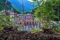 The old town of Campagna.