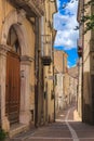 In the old town of Campobasso Royalty Free Stock Photo