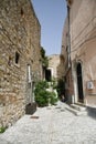 The old town of Candela, Italy. Royalty Free Stock Photo