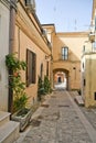 The old town of Candela, Italy. Royalty Free Stock Photo