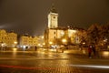 Old Town City Hall in Prague (Night view), view from Old Town Square, Czech Republic Royalty Free Stock Photo