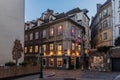 Old Town Cobbled Street in Vienna