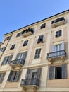 Old town with colorful houses in Italy Royalty Free Stock Photo