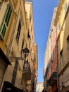 Old town with colorful houses in Italy Royalty Free Stock Photo