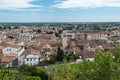 Panoramic view of the city Center of Conegliano near Treviso. Veneto, Italy Royalty Free Stock Photo